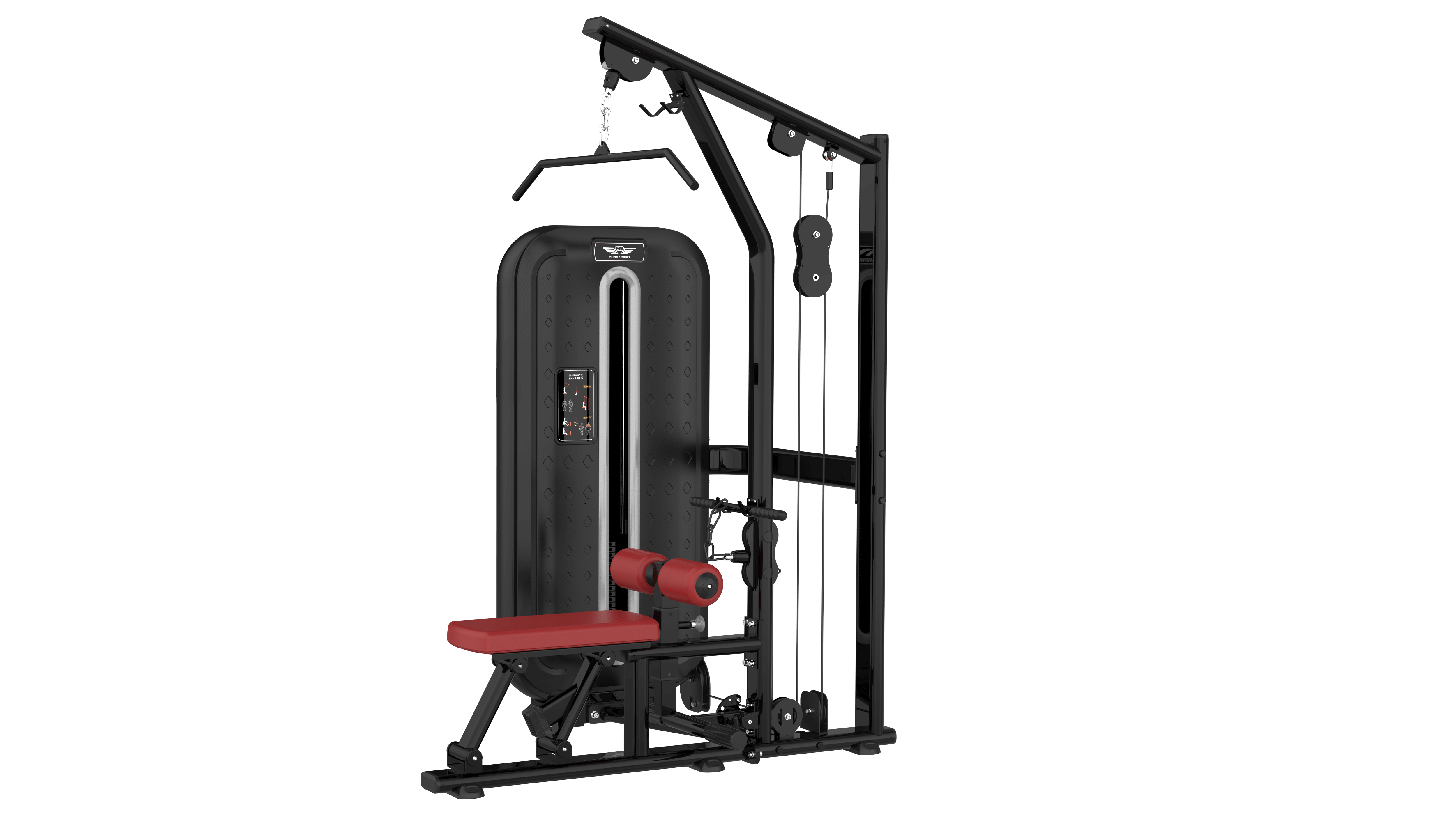 ~/Seated Row/High Pulley  -  XLY-12